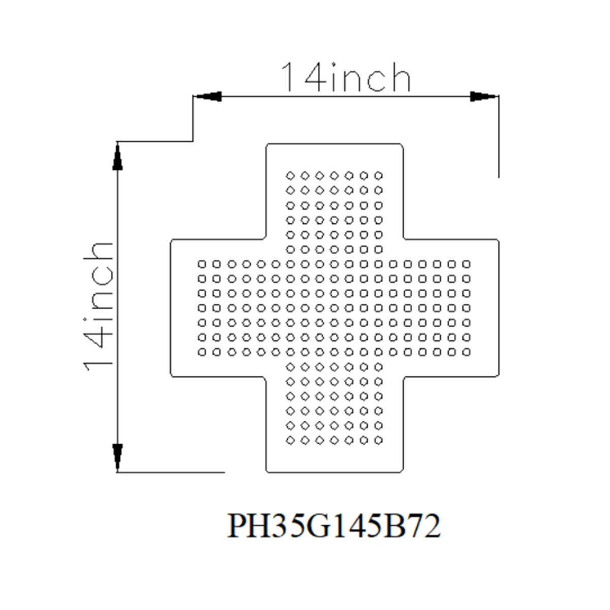 pharmacy indoor signs size