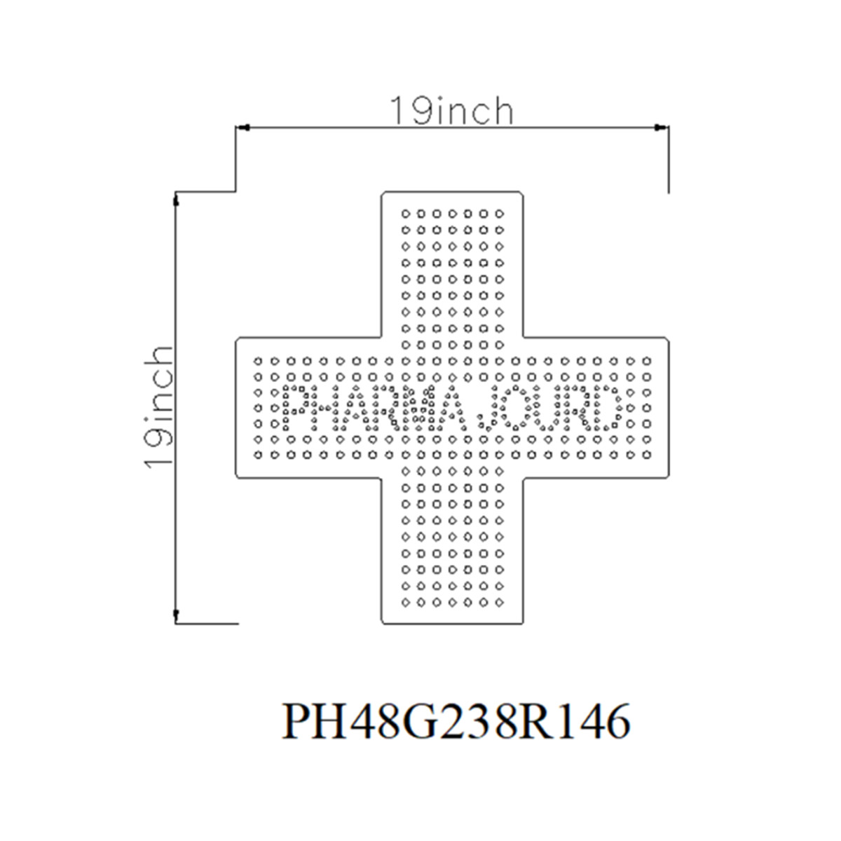 PHARMA JOURD led sign