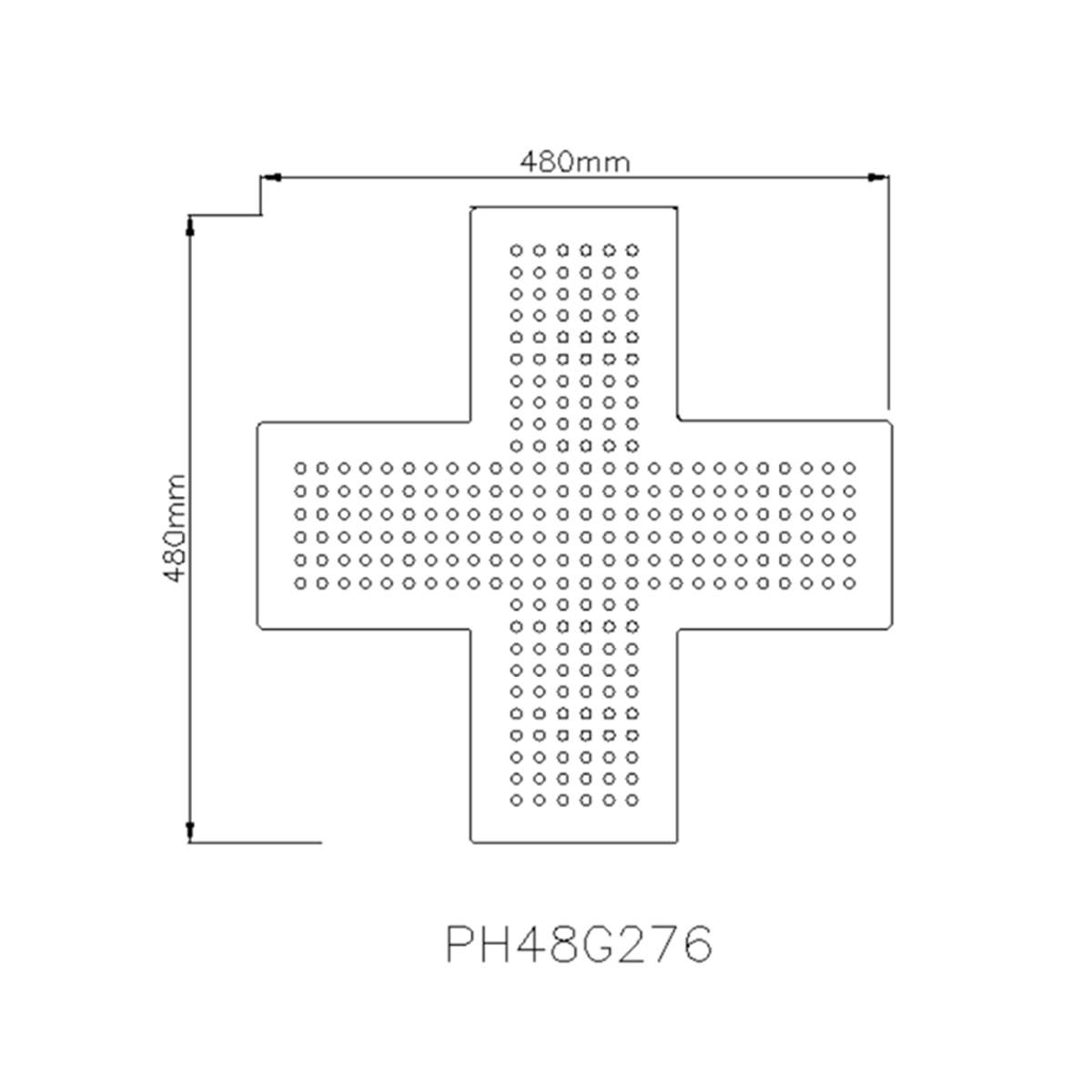 led medical sign