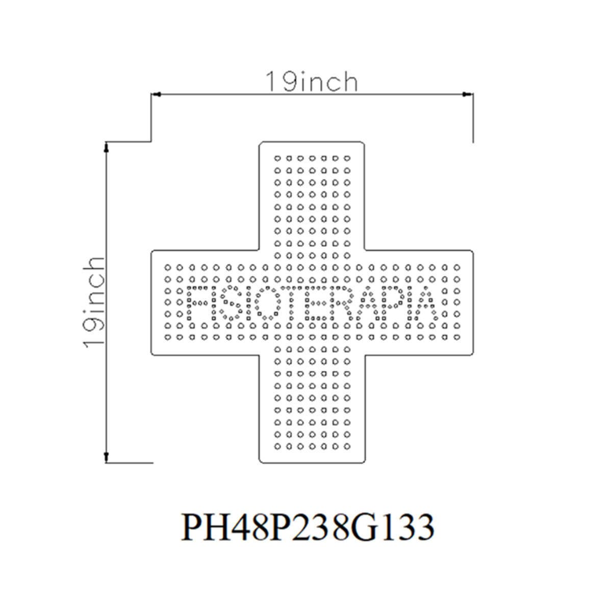 FISIOTERAPIA led sign