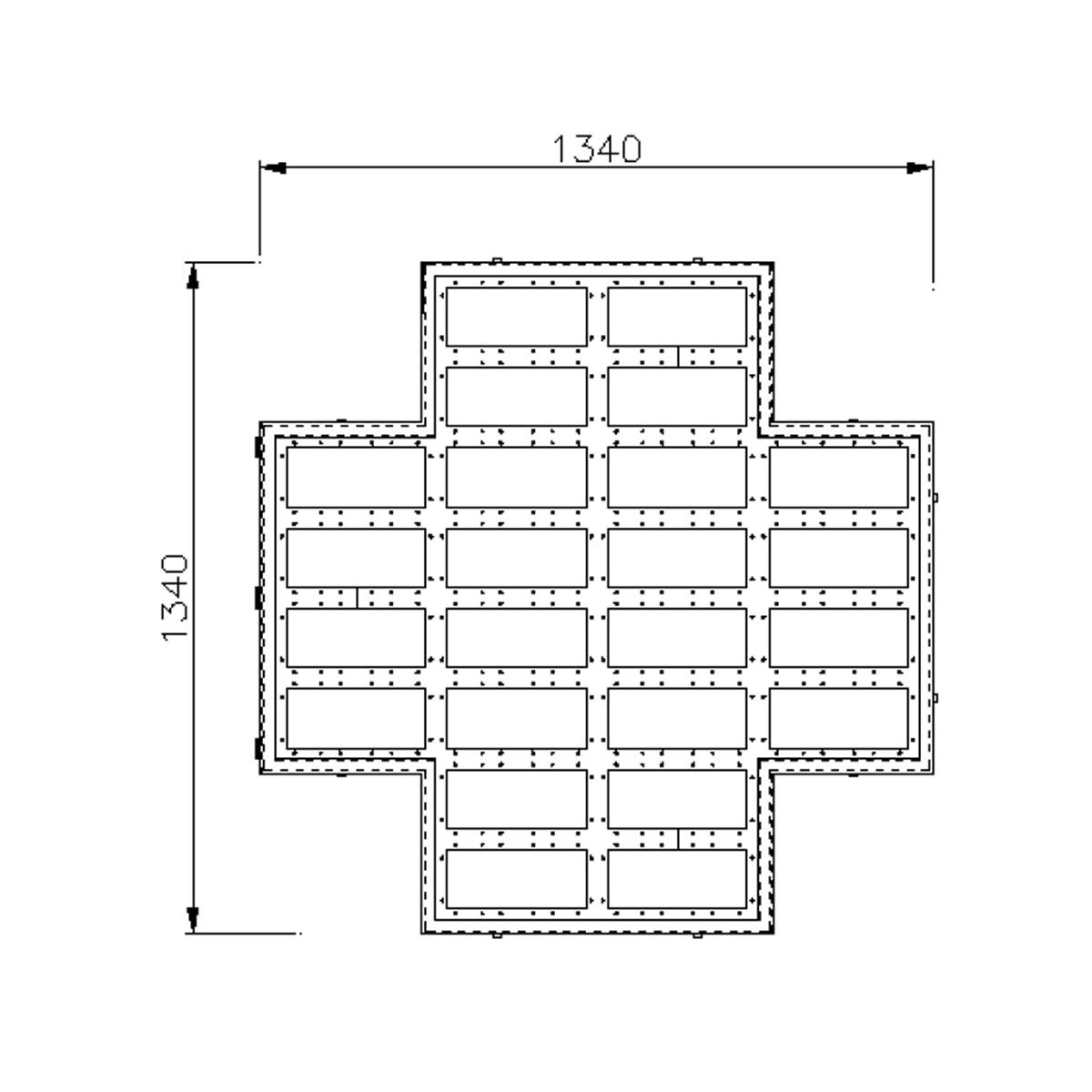 wall-mounter led pharmacy display