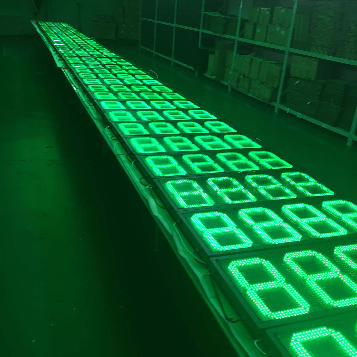 gas price led signs are aging test!