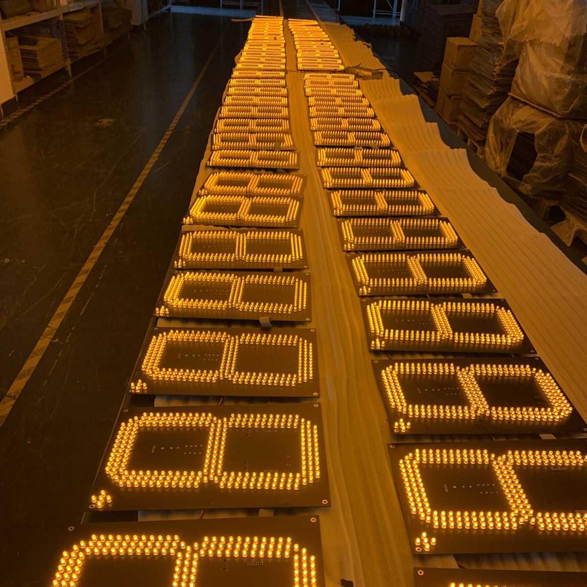gas price led signs are aging test!