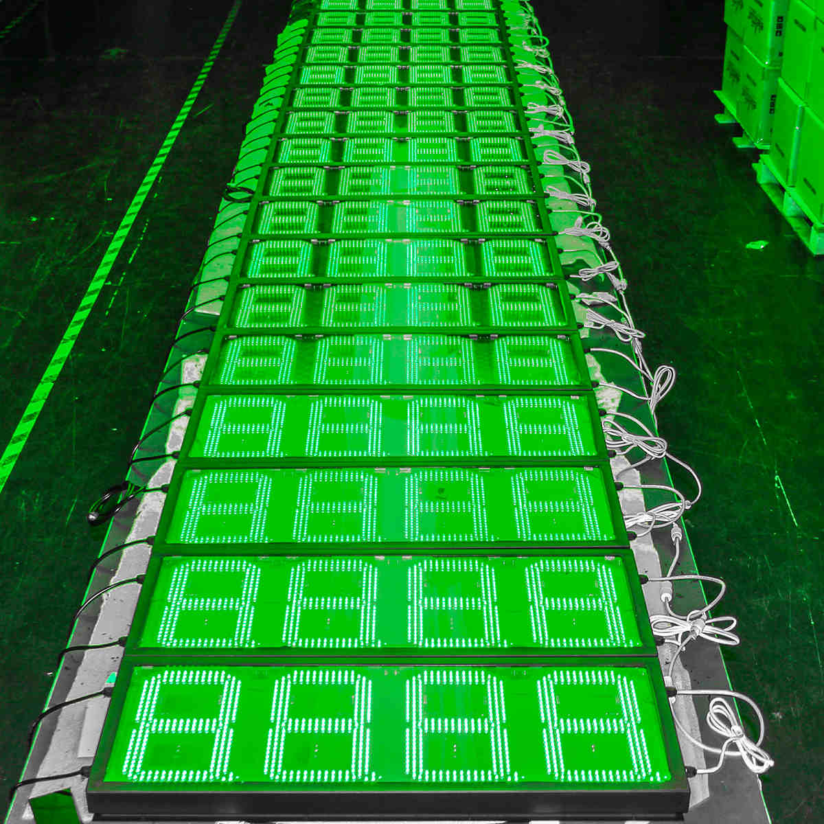 gas price led signs are aging test!
