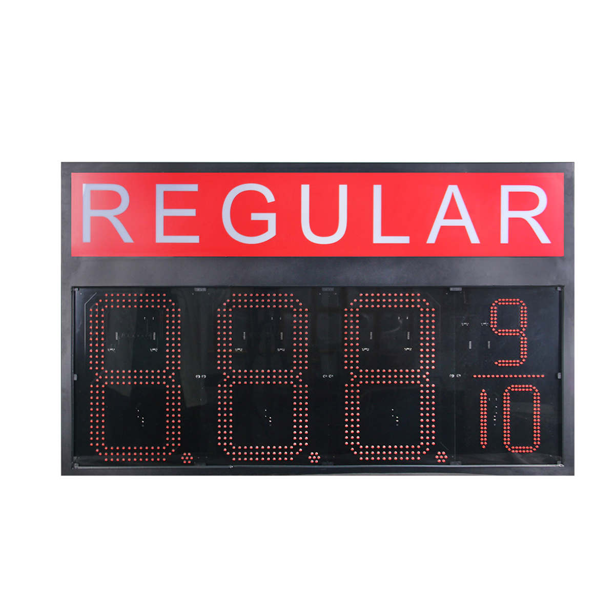 REGULAR price led sign