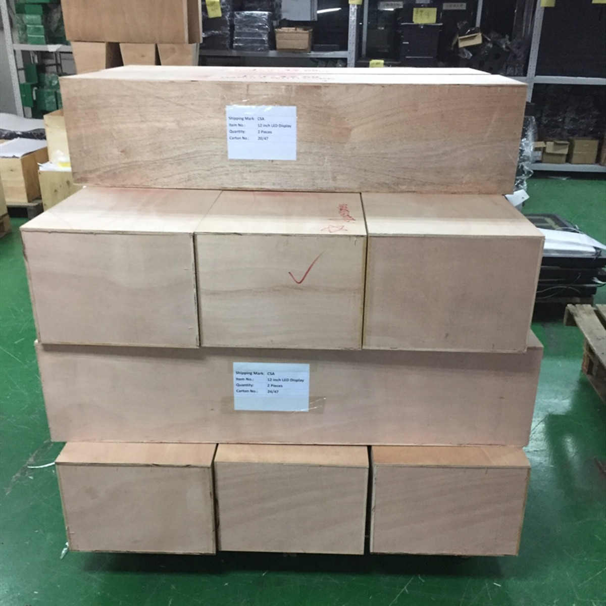 led station signs loading