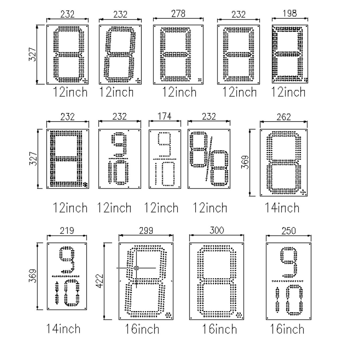 led digital board